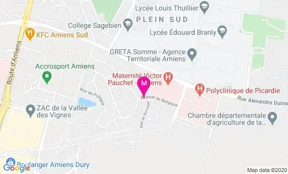 Localisation Dr Xavier Huette