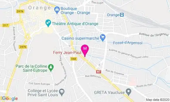 Localisation Dr Jean Paul Ferry