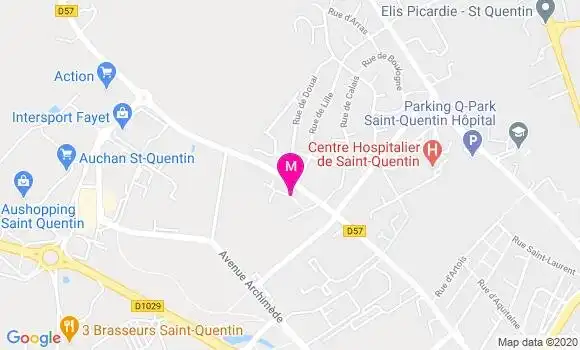 Localisation Dr Jean Luc Benhamou