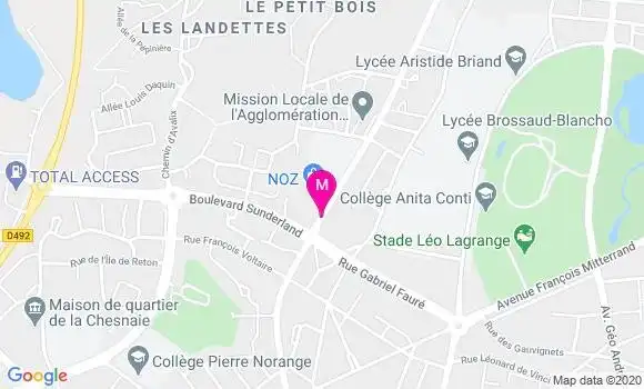 Localisation Dr Isabelle Guitton