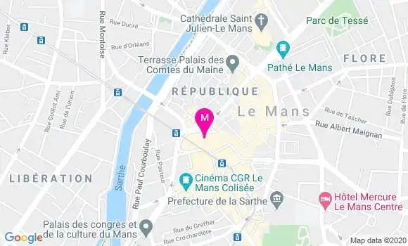 Localisation Dr Bruno Joubert