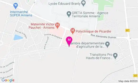 Localisation Dr Olivier Carre