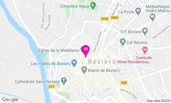 Localisation Dr Philippe Arnaud