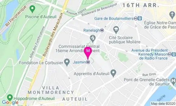 Localisation Dr Jacques Rochemaure