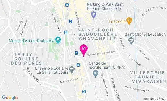 Localisation Dr Jacques Servoz