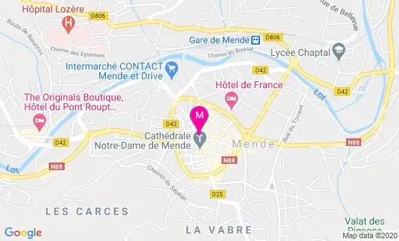 Localisation Dr Jean Paul Bonhomme