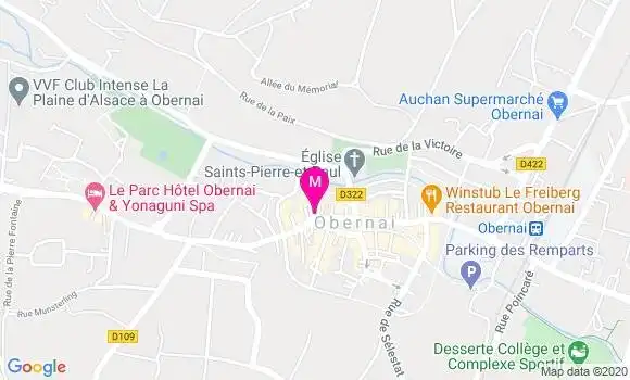 Localisation Dr Fabienne Steyer