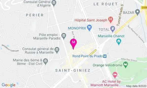 Localisation Dr Christophe Compagnon