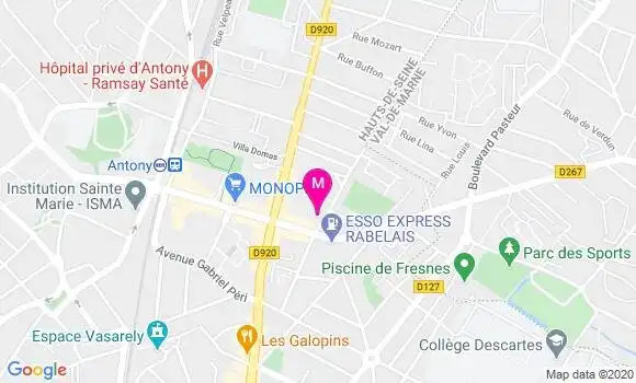 Localisation Dr Nicolas Gounod