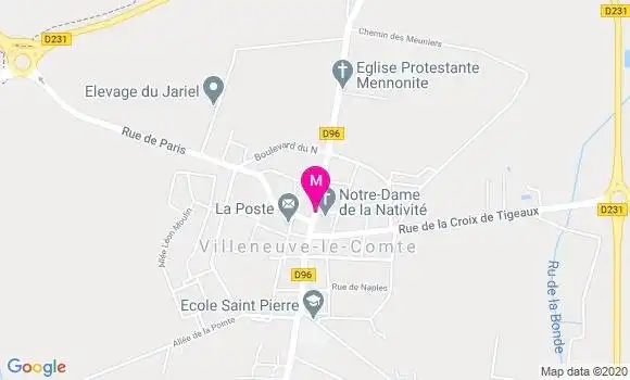 Localisation Dr Philippe Meurin