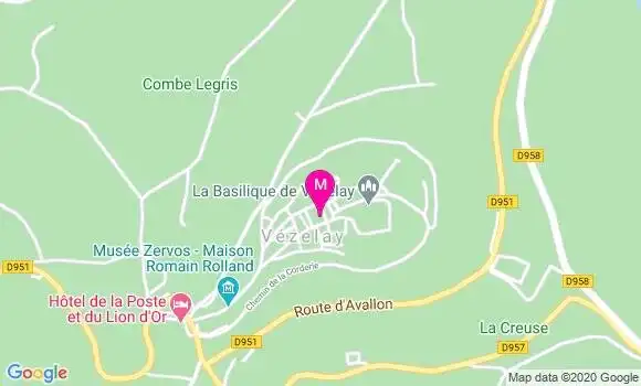 Localisation Dr Catherine Chardon
