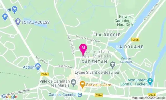 Localisation Dr Laurent Pellerin