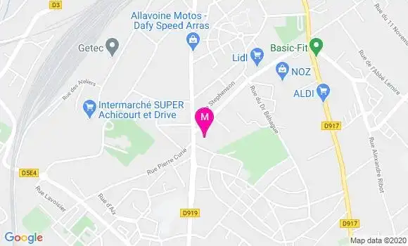 Localisation Dr Didier Puchois