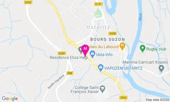 Localisation Dr Marie Pia Baron Arnould