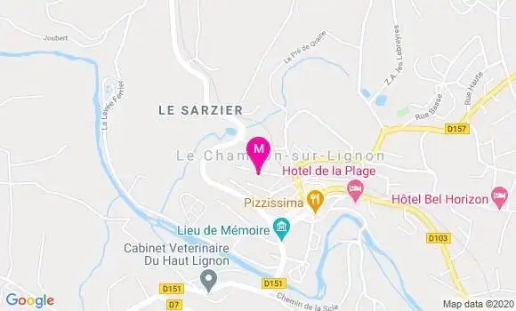 Localisation Dr Bernard Descours
