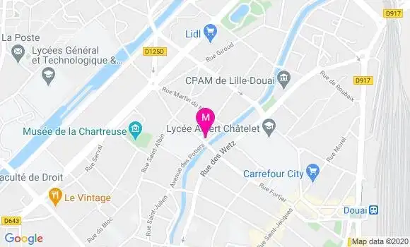 Localisation Dr Marc Douvry