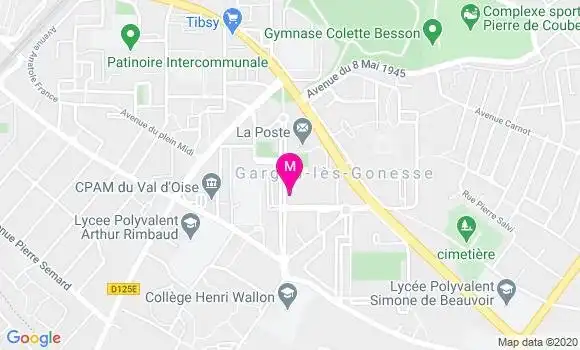Localisation Dr Michel Bettioui