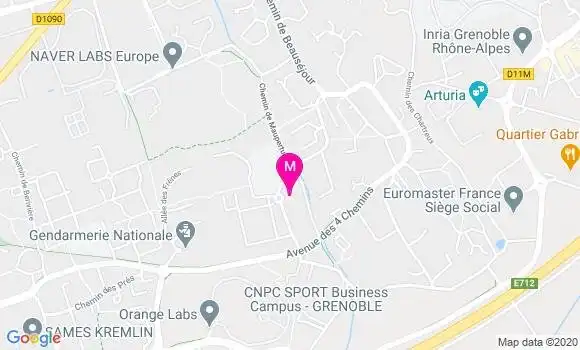 Localisation Dr Florence Fuentes Ducluzaux