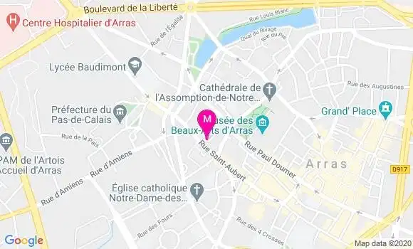 Localisation Dr Hugues Cartier