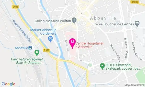 Localisation Dr Sophie Remy