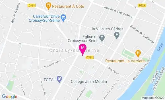 Localisation Dr Bruno Matard