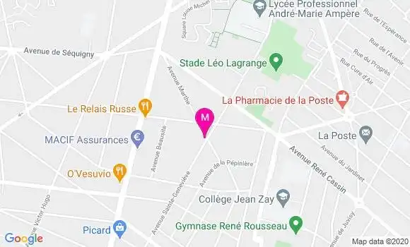 Localisation Dr Paul Duriez