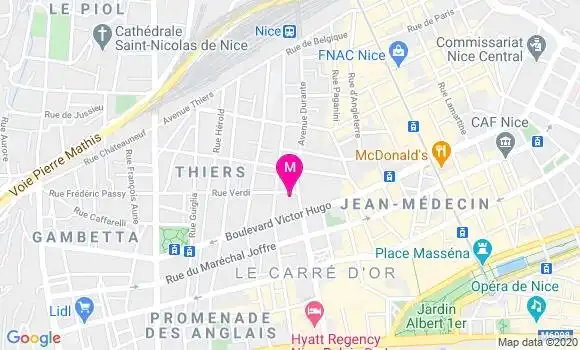 Localisation Dr Jean Claude Larrouy