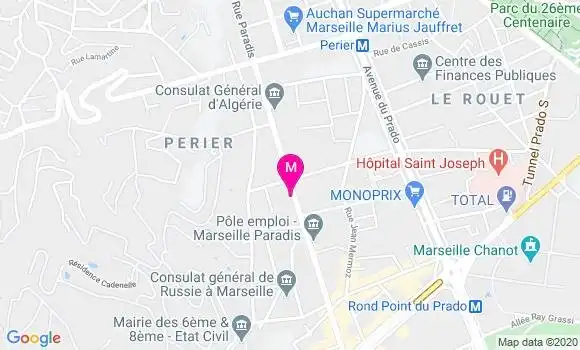 Localisation Dr Hubert Vial