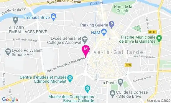 Localisation Dr Jean Louis Labrousse