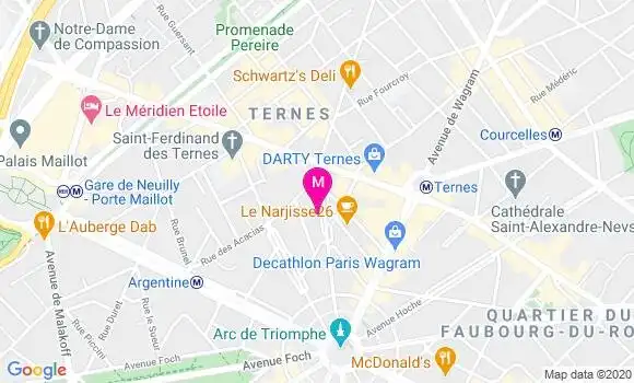 Localisation Dr Charles Eiferman