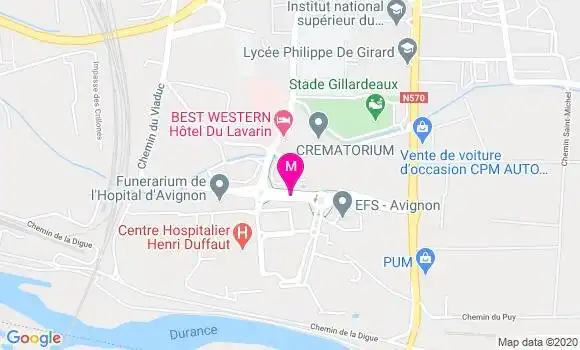 Localisation Dr Isabelle Weinberg Ricard
