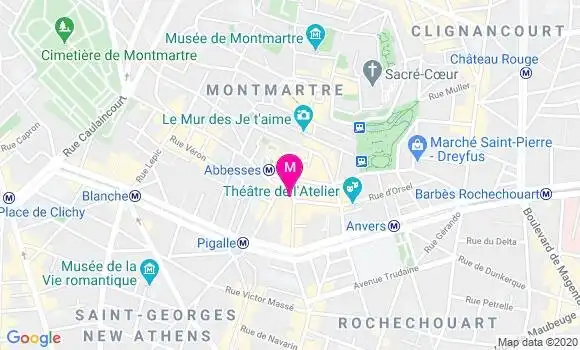 Localisation Dr Antoine Adam Tessier