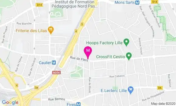 Localisation Dr Olivier Clery