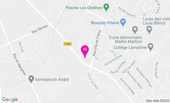 Localisation Dr Fabrice Boulon