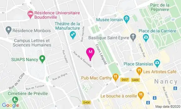 Localisation Dr Bernard Poirot