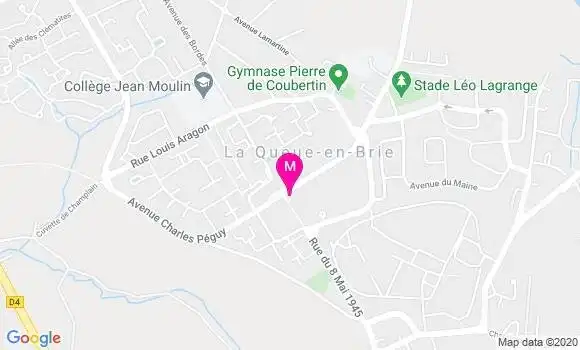 Localisation Dr Jean Claux