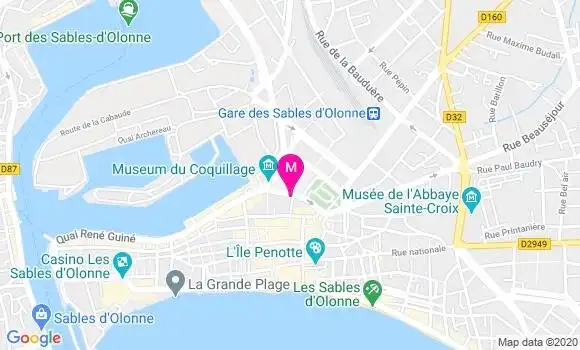 Localisation Dr Philippe Milochau