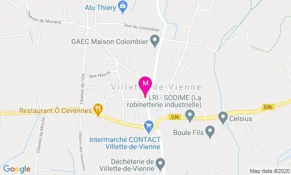 Localisation Dr Laurence Deleuze