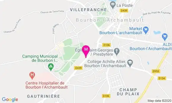 Localisation Dr Olivier Pose