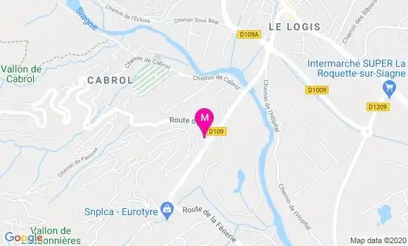Localisation Dr Jean Claude Bodin