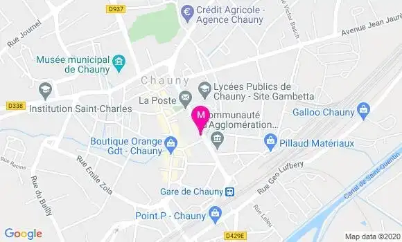 Localisation Dr Philippe Taveneau