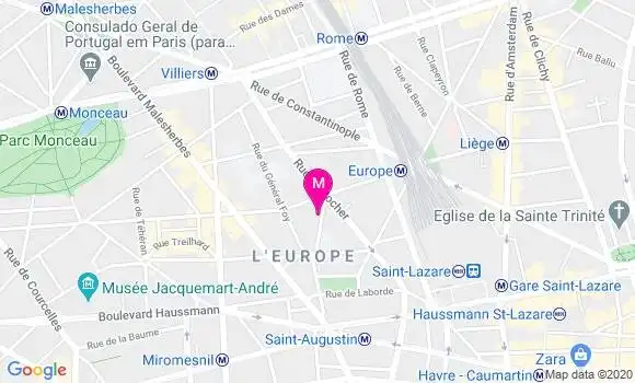 Localisation Dr Michel Pascal