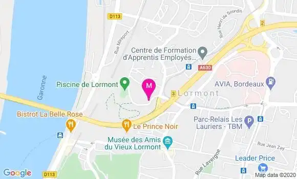 Localisation Dr Pierre Semah