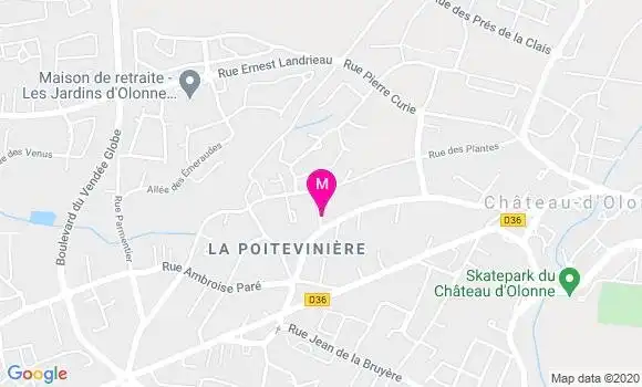 Localisation Dr Thierry Pigeanne