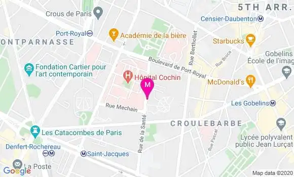 Localisation Dr Michel Lafay