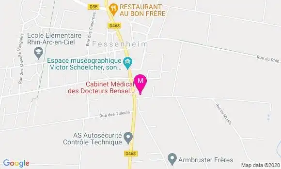 Localisation Dr Taous Duss