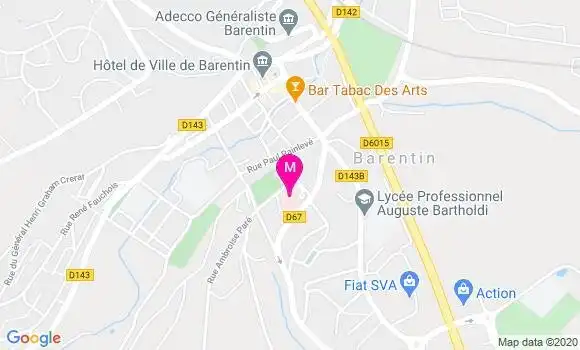 Localisation Dr Géraldine Poulingue