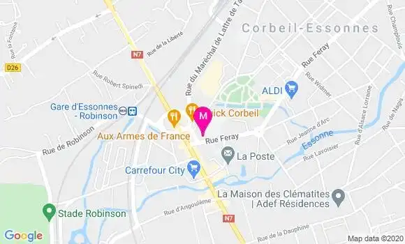 Localisation Dr Didier Alfandary