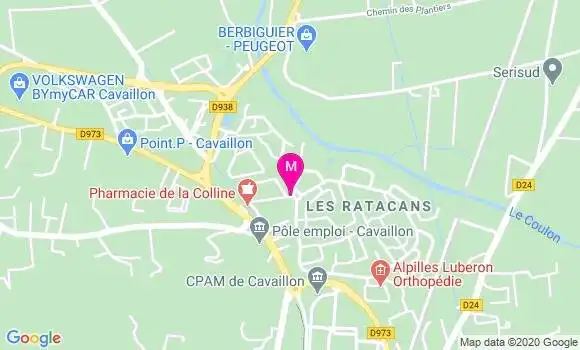 Localisation Dr Michel Galant