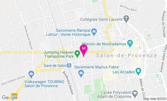 Localisation Dr Eric Pierard